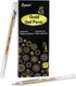 Dyvicl 6 Set Gold Gel Pens, 0.8 mm Fine Metallic Gold Pens for Black Paper Drawing, Sketching, Illustration, Journaling