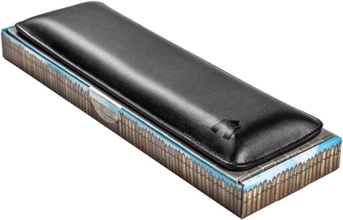 Bailey Tenkeyless by Castle - TKL Short Wrist Rest for Keyboards with 87 Keys, Leather Ergonomic Support (Nightfall)