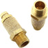 E-outstanding 5Pcs Pneumatic Muffler Silencer, Adjustable 1/4 Inch Threaded Air Filter Flow Speed Controller