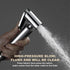YHWKZCTTT HandheldSprayer Brass Chrome Baby Cloth Diaper Sprayer Portable Hand Held ToiletSprayer Head, for Feminine