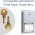 Robby's Cloud 74 330-43 74 (1 Pack) Dispenser Key Replacement for Bobrick CAT - Used for Toilet and Paper Towel