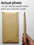 Cashier Deposit Report Envelopes - Self Adhesive Flap for Coins, Cash, 3.5'' x 6.5'', 500/Box
