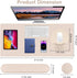 Set, MOSISO Wrist Rest for Keyboard Mouse Pad Large Gaming Deskpad&Circle Curved Mousepad&Keyboard Wrist Rest&Coaster