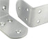 Tiberham 90 47 47 38 mm (Pack 4) Stainless Steel Corner Bracket, Degree Right Angle Corner Brace Plate, x x L Shaped