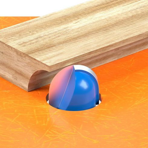 Vipbhtool Set 1/4 Inch 1/4" 5/16" 3/8" 1/2" 5/8" 3/4" 7/8" 1" Cove Box Router Bit Solid Carbide Double Flute Core Box