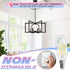 E12 Bulb, 5000K 6W 60 E12 Bulb Non-Dimmable, Bulbs, B10 Bulbs, 90+CRI, 600LM, 12 Pack GvvooHome Candelabra Daylight