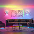 DEXULESA 10 3 Dimmable (1 Pack) Motion Sensor Wall Light with Remote Control, RGB and Colors Wireless Wall Sconces