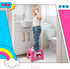 9 inch 300 LBS 1PC Delxo Folding Step Stool Non-Slip Foldable Toddler Stools Up to Kids Step Stool with Handle