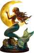 Generic Mermaid Night Light - Resin Touch Control Decoration, Bedroom Decorative Lamp, Nursery