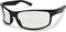 Crossfire CK7 Premium Safety Eyewear - Shiny Black Frame with Clear Lens
