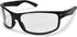 Crossfire CK7 Premium Safety Eyewear - Shiny Black Frame with Clear Lens