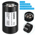 PATIKIL Motor Start Capacitor, 2 Pack, 708-850uF/Mfd, 125V, 50/60Hz, CD60 Run Capacitor