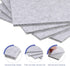 PATIKIL Felt Bulletin Board 12"x12", 6 Packs Self Adhesive Square Tiles for Sound Proofing with 30 Push Pins