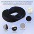 Tailbone EPSCY Memory Foam Donut Cushion for Coccyx, Hemorrhoid, Sciatica & Pain Relief - Pressure Reducing Seat
