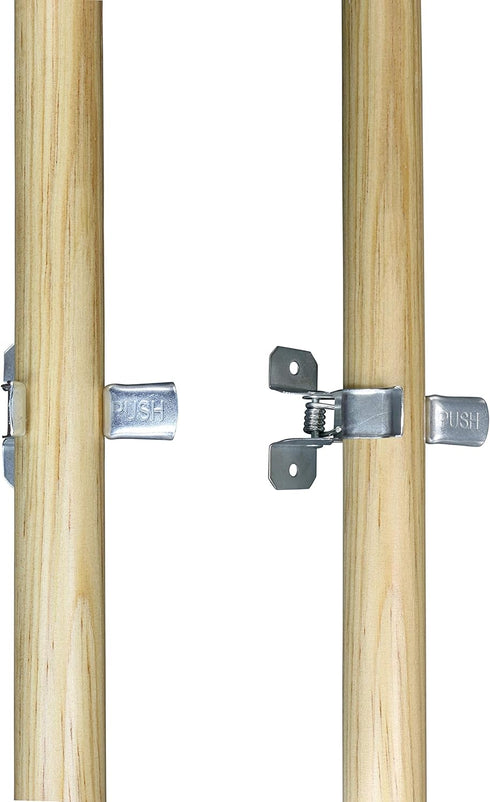 Harrier Wall-Mount Spring Clamps, 10-Pack for Tools, Rakes, and Brooms