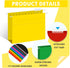 HERKKA Extra Capacity Hanging File Folders, 60 Pack, Reinforced Letter Size, 3 Inch Expansion for Bulky Files, 12