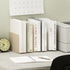 Furinno Hermite Desktop Bookshelf Storage Organizer, Home Office Supplies, Bauhaus Oak