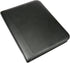 H&S A4 Zipped Conference Folder, Padfolio Folio Case, Business Faux Leather Document Bag Portfolio - Ring Binder