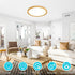12Inch 28W 3200lm 3000K-6500K 1 Pack libtit Wood LED Flush Mount Ceiling Light, Brightness, Adjustable Color Temp |