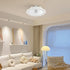 19.7" 3 LYNICESHOP LED Ceiling Fan Light with Remote, Color Temperatures & Speeds, Chandelier Lamp Fan