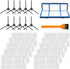Garbage Fighter Vacuum Filter Kit, Replacement for ILIFE V3 V3S V5 V5s Pro Robot Vacuum