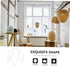 Bulb DOITOOL Light Stand Woven Pendant Light Vintage Lantern Light Holder Spider Lamp Clamp Frame Fitter Lampshade