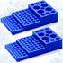 Multifunctional Test Tube Vial Rack, Trapezoidal Centrifuge Sample Bottles Rack, Stackable Vial Holder for 0.2ml-50ml