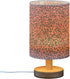 Amooorous Leopard Skin Print Black Peach Bedroom Table Lamp Baby Night Light for Farm Lamp for Study Desk Decor de