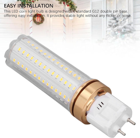 2 20W G12 Bulb 2000LM 360 Bulb plplaaoo Pcs LED Corn Light Degree Lighting Angle SMD Chip LED Corn Light for Ceiling