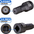 3/4 Inch Set, 5-Piece 14mm-24mm, Set, Toolwiz Drive Impact Hex Bit Metric Cr-Mo Steel, One-Piece Construction