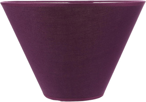 Purple Fabric Lamp Shade Cover for Table and Bedside Lamps Simple Elegant