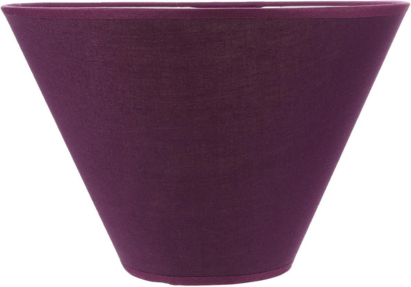 Purple Fabric Lamp Shade Cover for Table and Bedside Lamps Simple Elegant