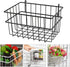 Generic Pegboard Basket Bin Multipurpose Shelf Container Wire Shelf Basket Tool Hanger for Entryway Workbench Kitchen