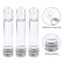 25x140mm (40ml) Plastic Test Tubes with Screw Caps for Gumball Candy Storage and Plants Propagation (30 Pack)