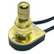 SwitchPrince ZE-106M E89885 Rotary Lamp Switch Replacement Repair Kit On Off with Brass