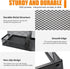 Desk Organizers and Accessories Set, 5 Piece Mesh Pen Holder, Caddy Storage Baskets for Office, School, Home