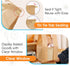 GOFOWRK 100 14" 8.3" 3.5" Pcs Large Kraft Bread Bags for Homemade Bread, x x Sourdough Bread Bags with Tin Tie Tab Lock