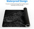 Large Japanese Sea Wave Mouse Pad, Extended Kanagawa Anime Black Gaming Mat, 31.5 x 11.8 Inch, 3mm Thick Non-Slip