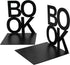 Spillbox Set Metal Non Slip bookends Book Shelves Shelf Study Table Home Decor Holders Case Bracket Stand Heavy Duty