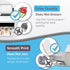 56 Premium Printable Vinyl Sticker Paper for Inkjet & Laser Printer - Sheets - Glossy White - Self-Adhesive Waterproof