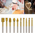 10Pcs HSS Router Carbide Engraving Bits & 10Pcs Router Bit with 1/8"(3mm) Shank for DIY Woodworking, Carving, Engraving