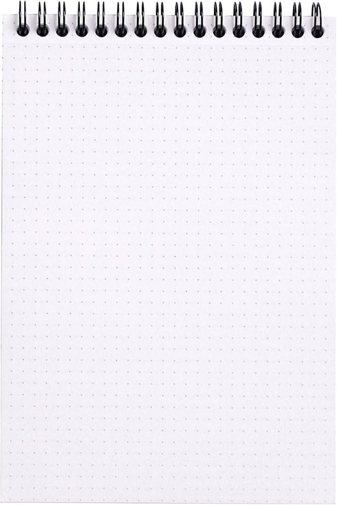 Rhodia Wirebound Notepad, A5, Dot, Black
