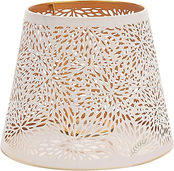 Ldqwztv Metal Lamp Shade, 6in Tree Shadow Lamp Shade, Hollow Out Design Vintage