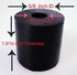 Multi Purpose Rubber Spacer 1 3/16 Inch OD x 3/8 Inch ID x 1 3/16 Inch Thickness, Black Neoprene Washers (8)