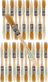 Pro Grade Chip Paint Brushes, 24 Ea 1/2 Inch Light Brown Chip Paint Brush
