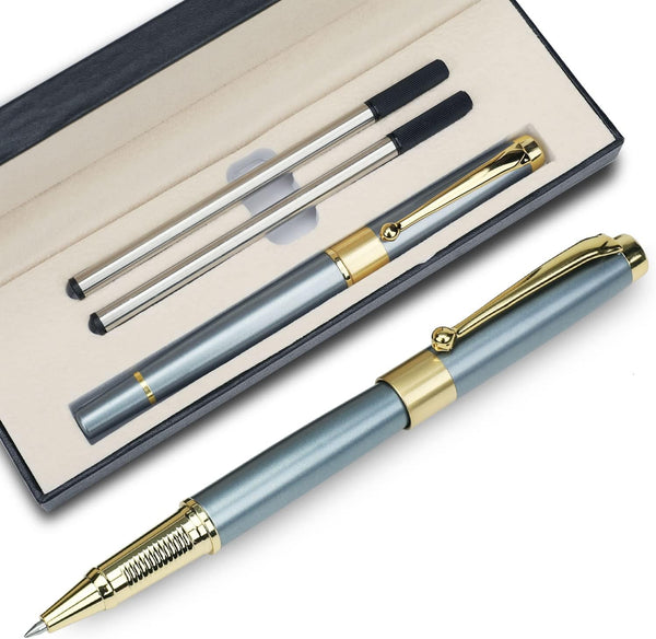 Ballpoint Pen Black Refill, Luxury 0.5mm, Best Gift Set for Men & Women, Professional Executive Office