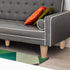 4pcs Luxshiny Solid Wooden Furniture Legs with Anti-Slip Pads Straight Replacement Bed Legs for Sofa Cabinet Tv Stand