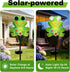 Rngmsi Garden Solar Lights Dynamic Eyes, Frog Solar Garden Lights Stake Outdoor Decorations, LED Lighting Frog Gifts