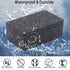 2 Pack Project Box IP65 Waterproof Junction Box, ABS Plastic Black Electrical Boxes for DIY Projects, 4.53"x3.54"x2.17"