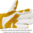 Professional MIG/TIG Welding Gloves extra Large, Reinforced Palm & Thumb & Index Finger, Seamless Forefinger, Top Grain Leather Cowhide, Comfort and Flexible, 14 Inches for Extra Protection